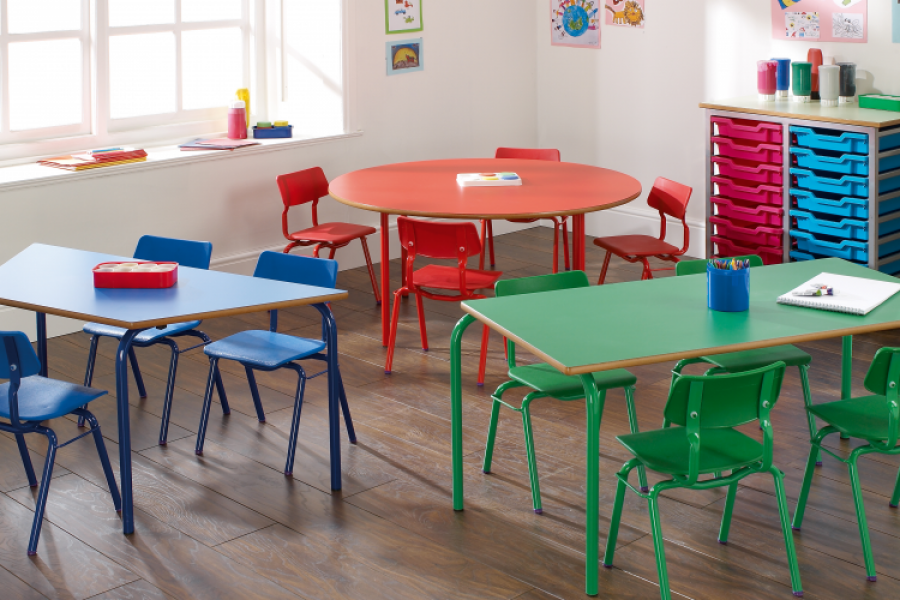Classroom Tables-Education Furniture-CTE01